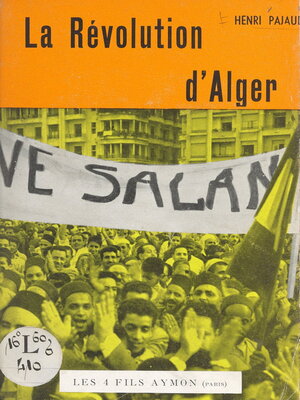 cover image of La révolution d'Alger